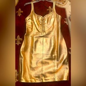 Michael Hoban North Beach Stunning Hold Leather Jacket 6 & Dress 8~ N without T!